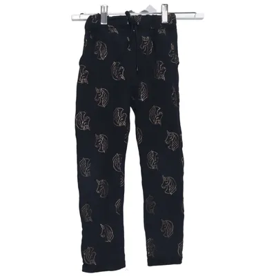 Pantalon de pyjama (Noir, Or) de VS. Coton, Élasthane, Polyester