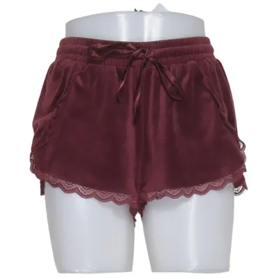 Pyjamashorts (Rood) van Hunkemöller Elastaan, Polyester