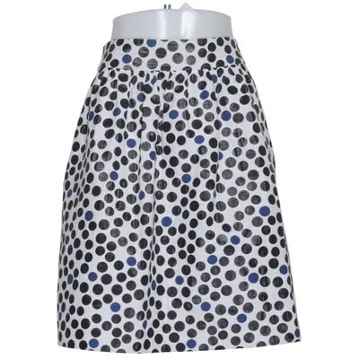 Rok (Wit, Zwart, Blauw) van Solar Acetaat, Katoen, Polyester