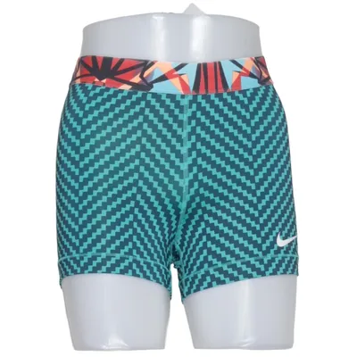 Compressieshorts (Blauw, Zwart, Meerkleurig) van Nike Pro Elastaan, Polyester