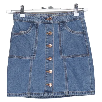 Jeanskjol (Blå) från Denim Co Bomull