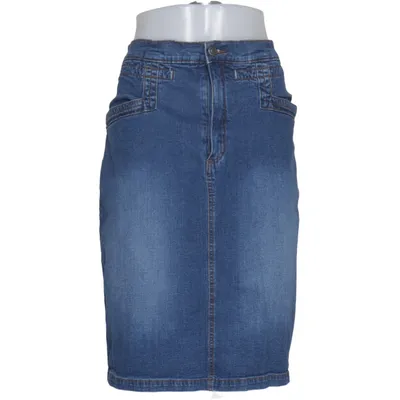 Jupe en jean (Bleu) de John Baner Coton, Élasthane
