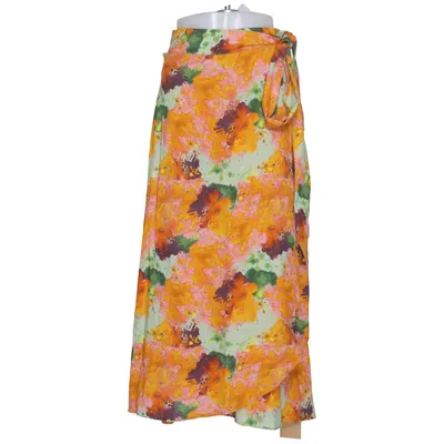 Jupe portefeuille (Jaune, Rose, Vert) de Maska Viscose