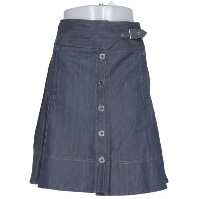 Jeansnederdel (Blå) fra Karen Millen Bomuld, Polyester