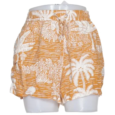Korte broek (Bruin, Wit, Meerkleurig) van Desmond & Dempsey x H&M Katoen, Linnen, Viscose