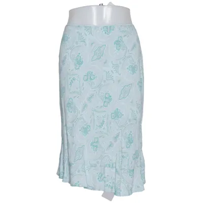 Jupe (Bleu, Blanc) de George Viscose