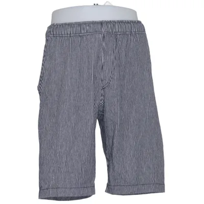 Shorts (Blue, White) from Uniqlo Cotton, Elastane, Polyester
