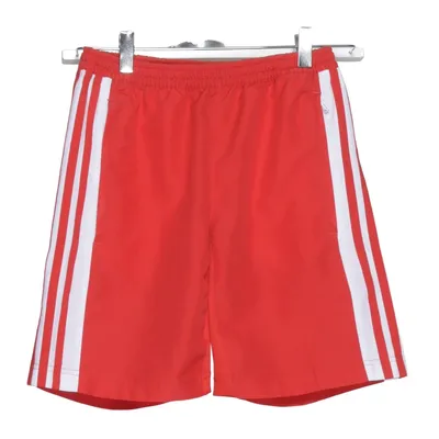 Basketshorts (Röd, Vit) från Adidas Återvunnen polyester