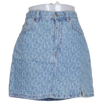 Spijkerrok (C-DMM/LOGO SLIT SKIRT) van Costes Denim Katoen