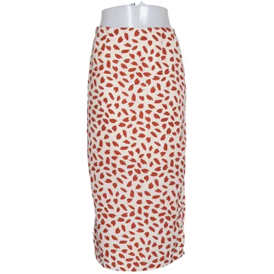 Jupe longue (Blanc, Marron) de Sophyline Polyester