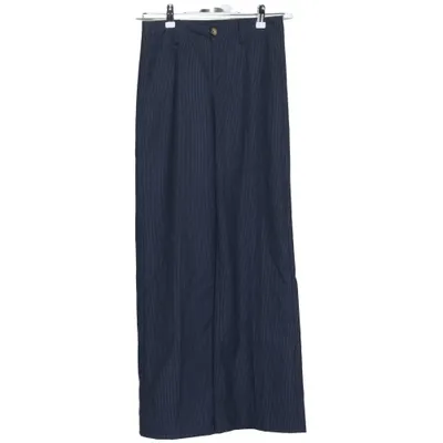 Suit pants (Blue) from Bershka Polyester, Viscose