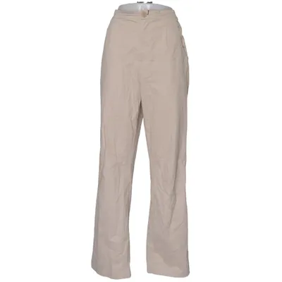 Broek (Beige) van Djerf Avenue Elastaan, Organisch katoen