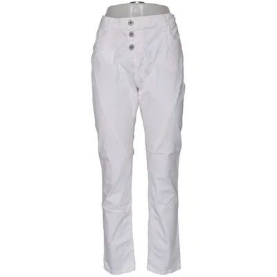 Jeans (Hvid) fra Please Bomuld, Elastan
