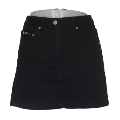 Denim skirt (Black) from DKNY Cotton