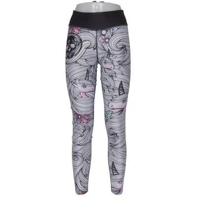 Sports tights (Black, White, Pink) from Northern Spirit Elastane, Polyamide