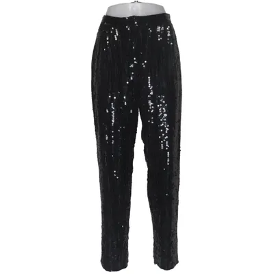 Broek (Zwart, Zilver) van Scarlet Rage Zijde