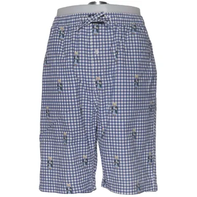 Pajama shorts (Blue, White) from Polo Ralph Lauren Cotton