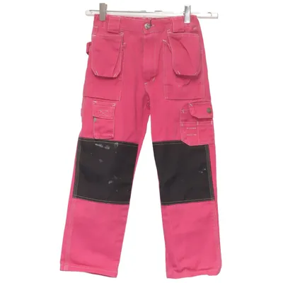 Work pants (Pink, Black) from Skill Workwear Cotton, Polyester