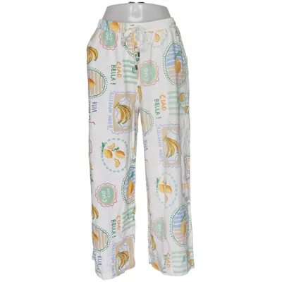 Pantalon de pyjama (Blanc, Multicolore) de Label of Love Lin, Viscose