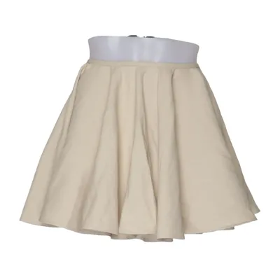Skirt (Beige) from H&M Edition Polyester, Cotton, Linen