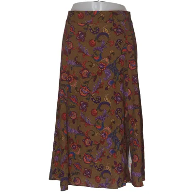 Skirt (Brown, Multicolored) from Sézane Viscose