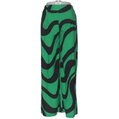 Palazzo broek (Groen, Zwart) van Boohoo Polyester
