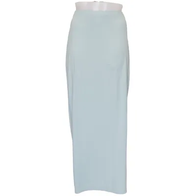 Maxi skirt (Blue) from Lefties Elastane, Polyamide