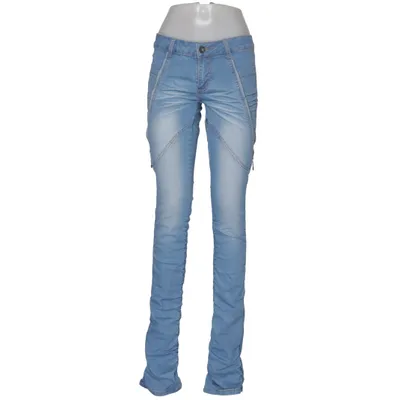 Jean (Bleu) de Rose Player Coton, Élasthane, Polyester