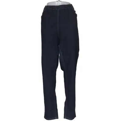 Jeans (Blå) fra LauRie Bomuld, Elastan, Polyester