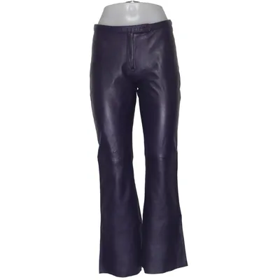 Læderbukser (Lilla) fra Impulse Læder, Polyester