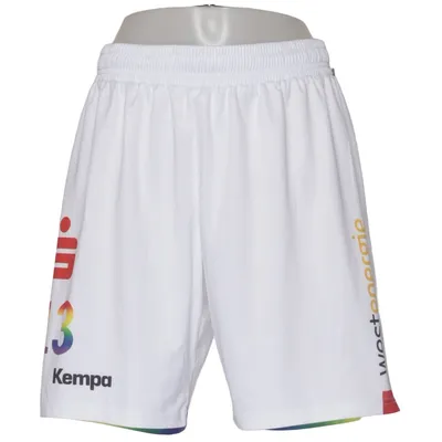 Sports shorts (White, Multicolored) from Kempa Recycled polyester