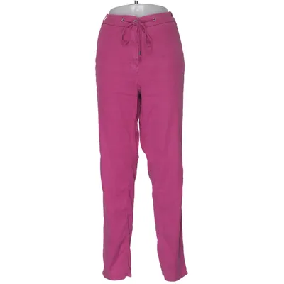 Pants (Pink) from Atelier Gardeur Elastane, Linen, Lyocell