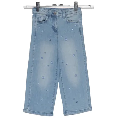 Jeans (Blå) från Topolino Bomull, Elastan, Polyester
