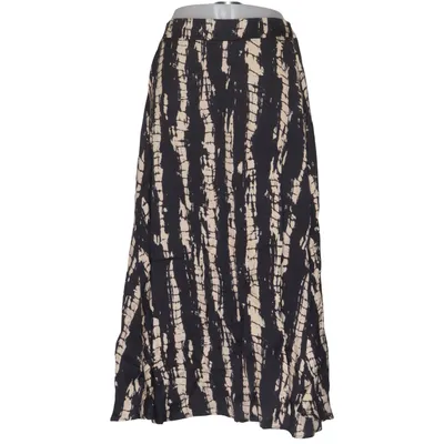 Maxi rok (Zwart, Beige) van Sunny Studio Viscose