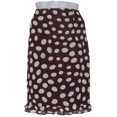 Skirt (Purple, White) from Alain Manoukian Acetate