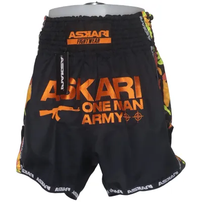 Kampsportsbyxor (Svart, Orange, Flerfärgad) från Askari