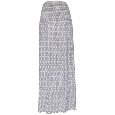 Maxi skirt (White, Black) from Blue Motion