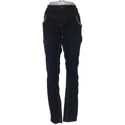 Jeans (Blue) from Denim Identity by Zizzi Cotton, Elastane, Polyester
