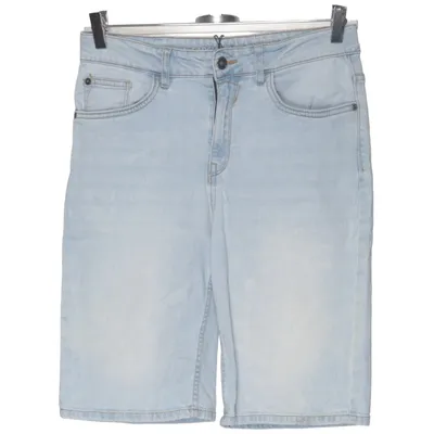 Denim shorts (Blauw) van Garcia Jeans Elastaan, Gerecycled katoen