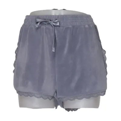 Pajama shorts (Gray) from Isabella Elastane, Polyester
