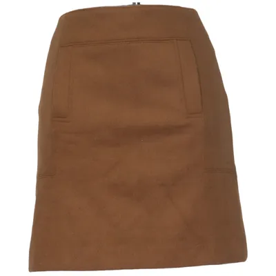 Rok (Bruin) van Ann Taylor Loft Polyester, Wol