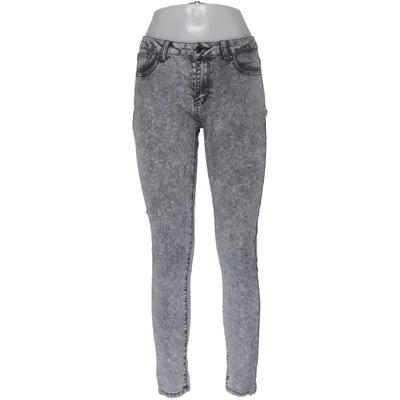 Jeans (Grå) fra Daysie Bomuld, Elastan, Polyester
