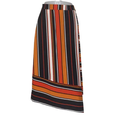 Skirt (Black, Orange, White) from Stella Morgan Polyester