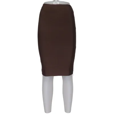 Jupe (Marron) de Wow Couture Élasthane, Polyester