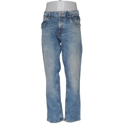 Jeans (Blå) från Smog Bomull, Elastan