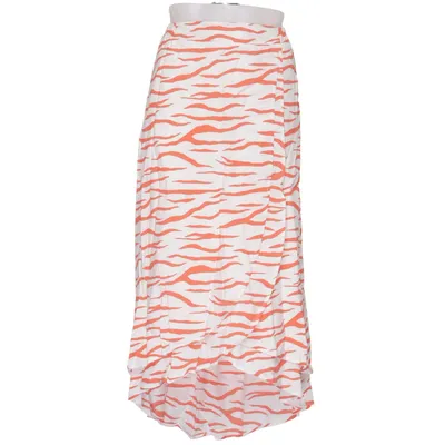 Skirt (White, Red) from ALIX Viscose