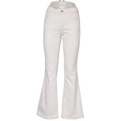 Jeans (Beige) from Para Mi Cotton, Elastane, Polyester