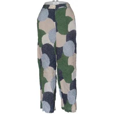 Palazzobyxor (Grön, Blå, Beige, Flerfärgad) från Masai Viskos