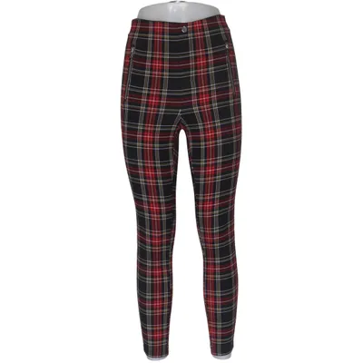 Bukser (Rød, Sort, Gul) fra Zara Elastan, Polyester, Viscose