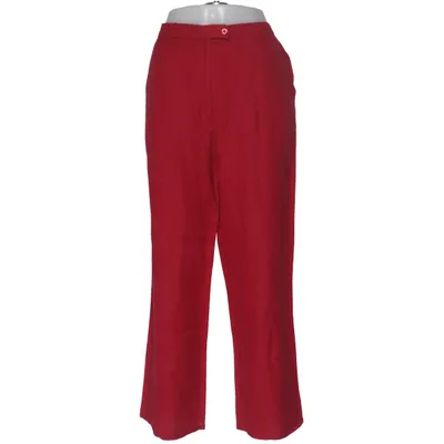 Pants (Red) from Cappuccini Linen, Viscose